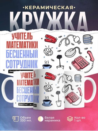 Учитель математики, бесценный сотрудник работает за идею