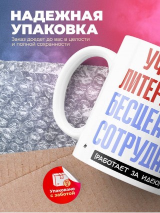 Учитель литературы, бесценный сотрудник работает за идею