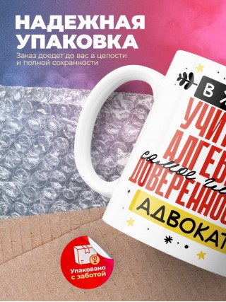 В жизни учителя алгебры самое главное доверенность и адвокат