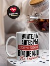 Учитель алгебры, потому что должности волшебник не бывает