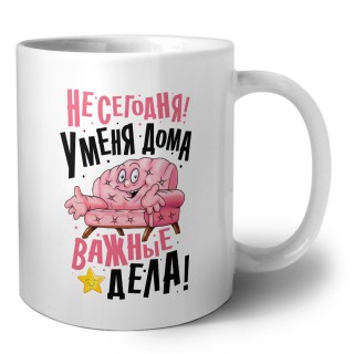 не сегодня, у меня дома важные дела
