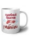 судебный пристав за работой