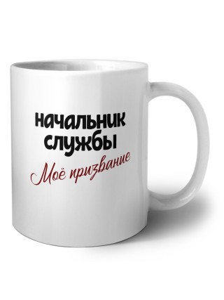 начальник службы моё призвание