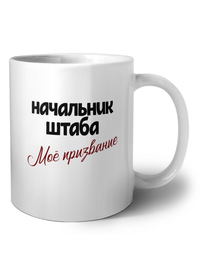 начальник штаба моё призвание