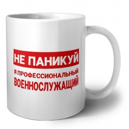 Не паникуй я профессиональный военнослужащий