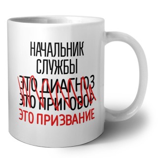 начальник службы это диагноз это приговор это призвание