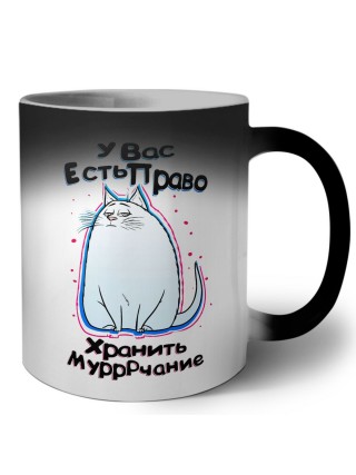 у вас есть право хранить мурррчание