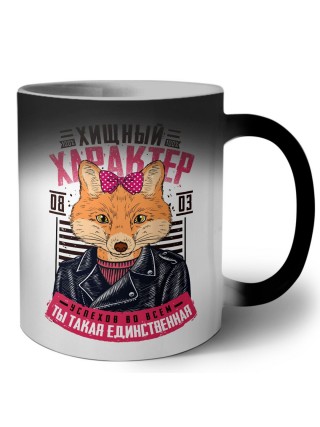 хищный характер - успехов во всем, ты такая единственная