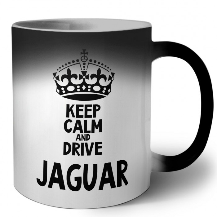 Keep calm and drive Jaguar