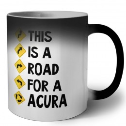 This is a road for a Acura