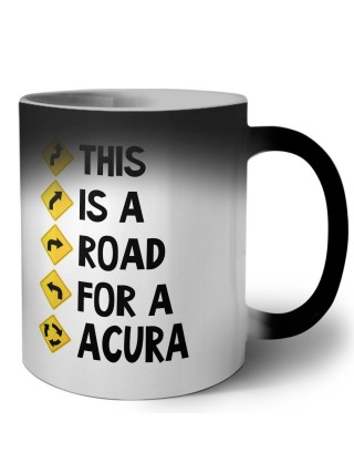 This is a road for a Acura