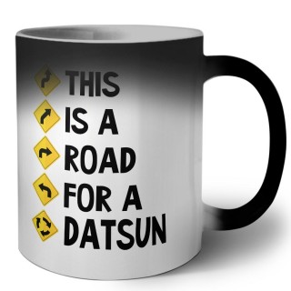 This is a road for a Datsun