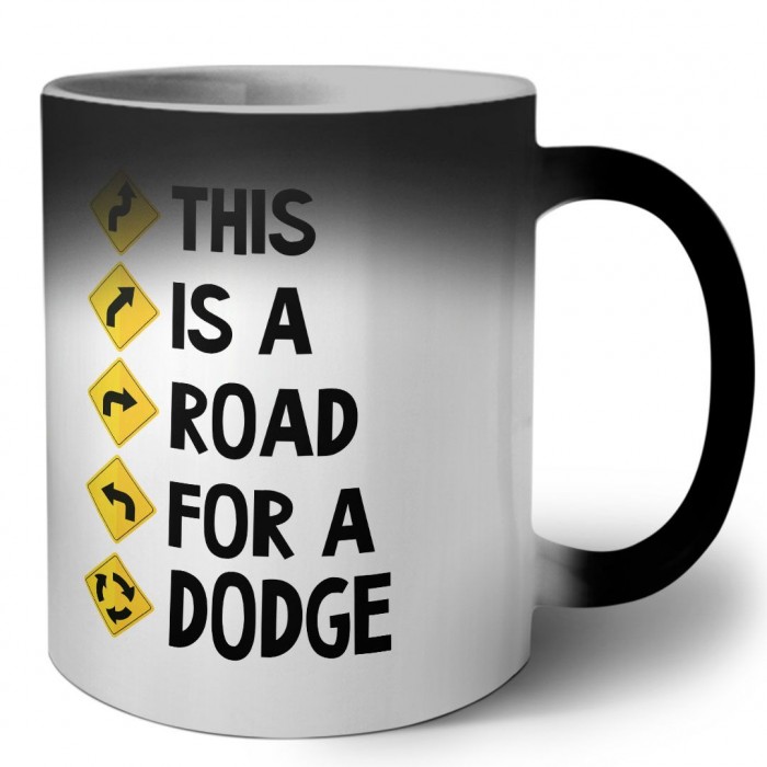 This is a road for a Dodge