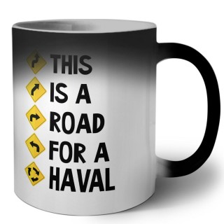 This is a road for a Haval