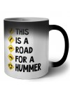 This is a road for a Hummer