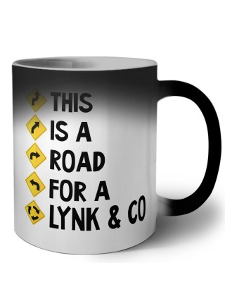 This is a road for a Lynk & Co