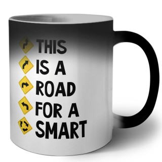 This is a road for a Smart