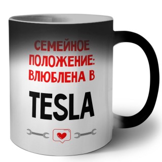 Семейное пололжение - влюблена в Tesla