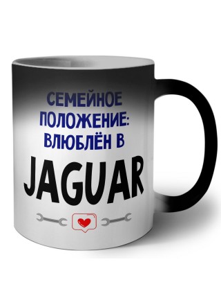 семейной пололжение - влюблен в Jaguar