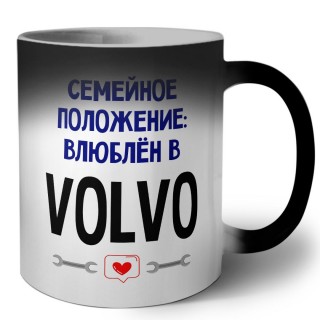 семейной пололжение - влюблен в Volvo