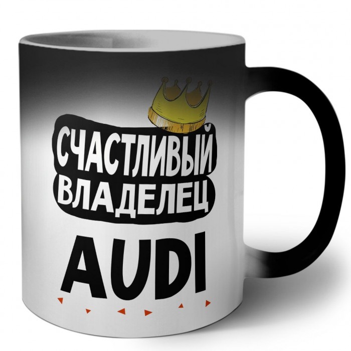 Счастливый владелец Audi