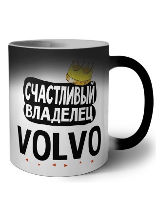 Счастливый владелец Volvo