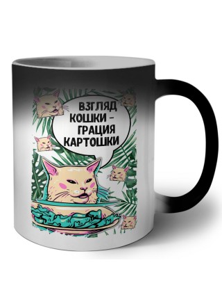 взгляд кошки - грация картошки