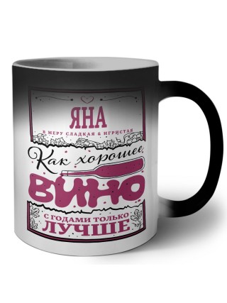 Яна в меру сладкая и игристая. как хорошее вино с годами только лучше