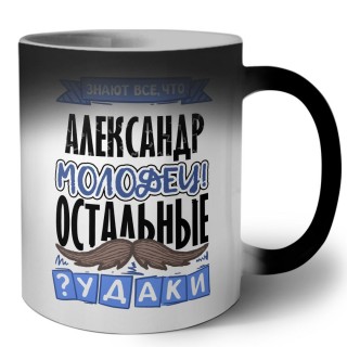 Знают все, что Александр молодец! остальные чудаки