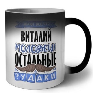 Знают все, что Виталий молодец! остальные чудаки