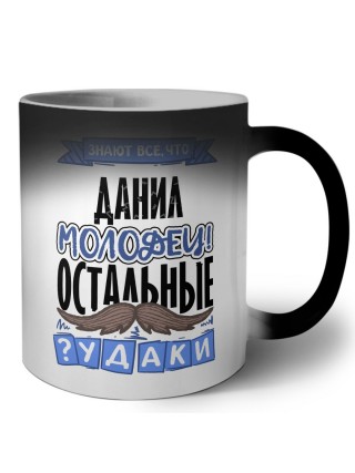 Знают все, что Данил молодец! остальные чудаки