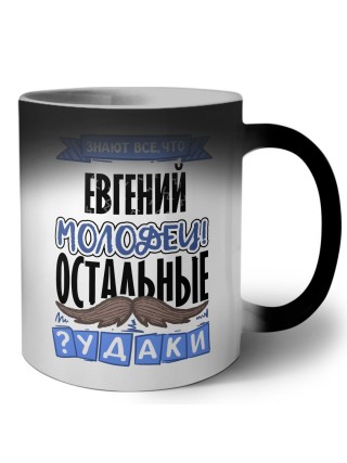 Знают все, что Евгений молодец! остальные чудаки