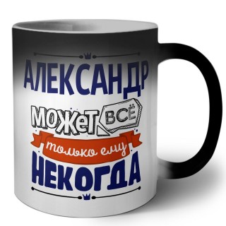 Александр может всё только ему некогда