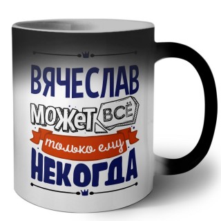 Вячеслав может всё только ему некогда