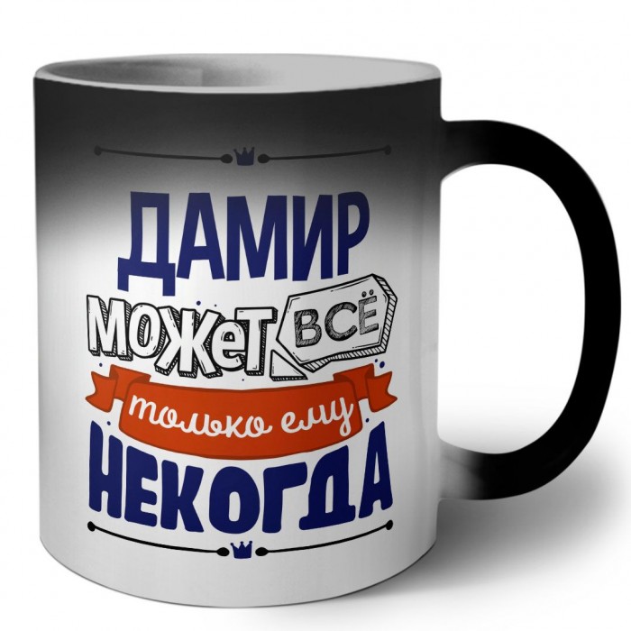 Дамир может всё только ему некогда