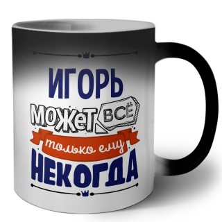 Игорь может всё только ему некогда