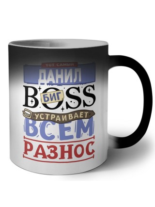 Тот самый Данил биг boss устраивает всем разнос