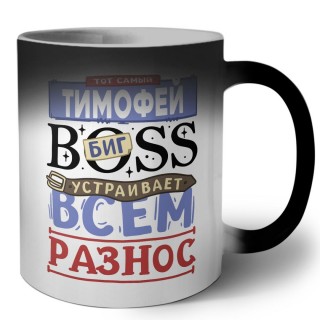 Тот самый Тимофей биг boss устраивает всем разнос