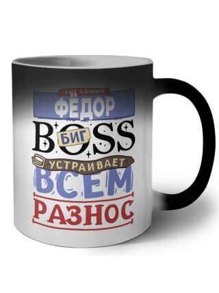 Тот самый Фёдор биг boss устраивает всем разнос