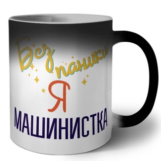 Без напики я машинистка