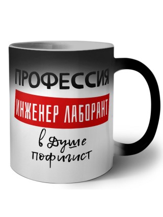 Мужские_Профессия ИНЖЕНЕР ЛАБОРАНТ в душе пофигист