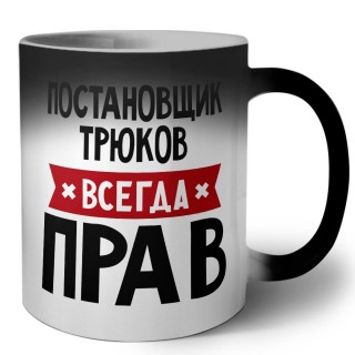 Постановщик Трюков всегда прав