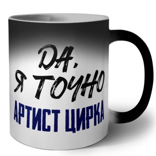 Да, я точно артист цирка