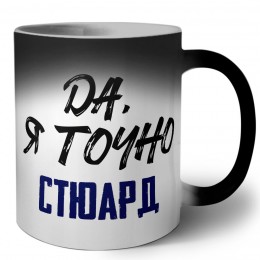 Да, я точно стюард