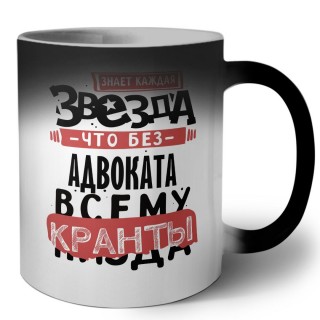 знает каждая звезда, что без адвоката всему кранты