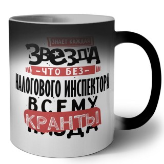 знает каждая звезда, что без налогового инспектора всему кранты