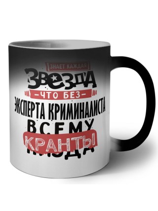 знает каждая звезда, что без эксперта криминалиста всему кранты