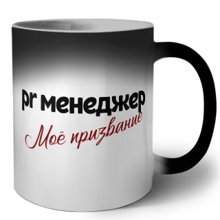 pr менеджер моё призвание