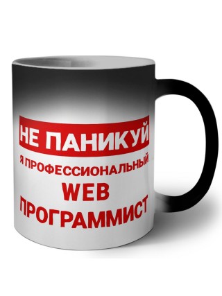 Не паникуй я профессиональный web программист