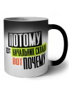 потому что начальник склада вот почему